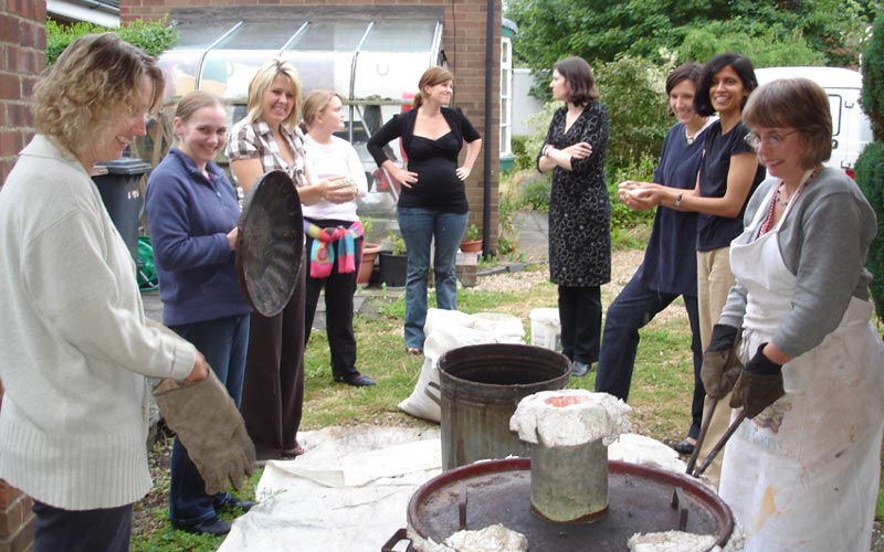 Zoo Ceramics Pottery Class Raku