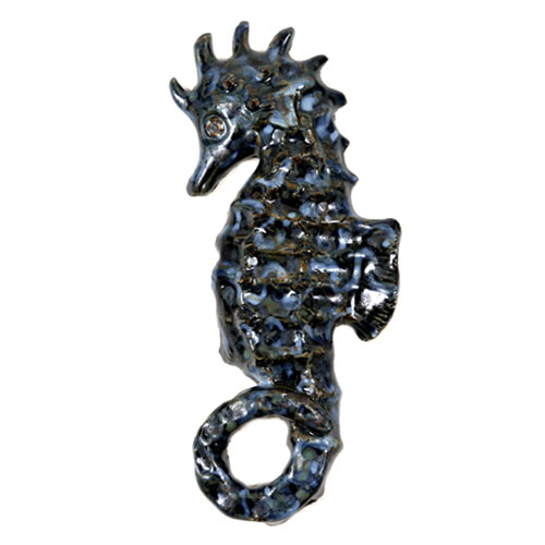 Seahorse Large Blue by Zoo Ceramics