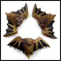 Bat Light Pulls by Zoo Ceramics